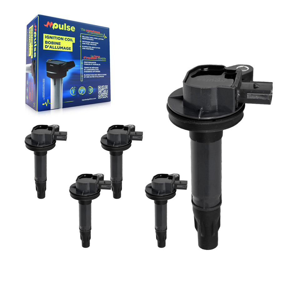 Ignition Coil (5 Pack) For Ford F-150 Edge Explorer Fusion Lincoln Mazda Mustang MKX 6 HD KMP-100605