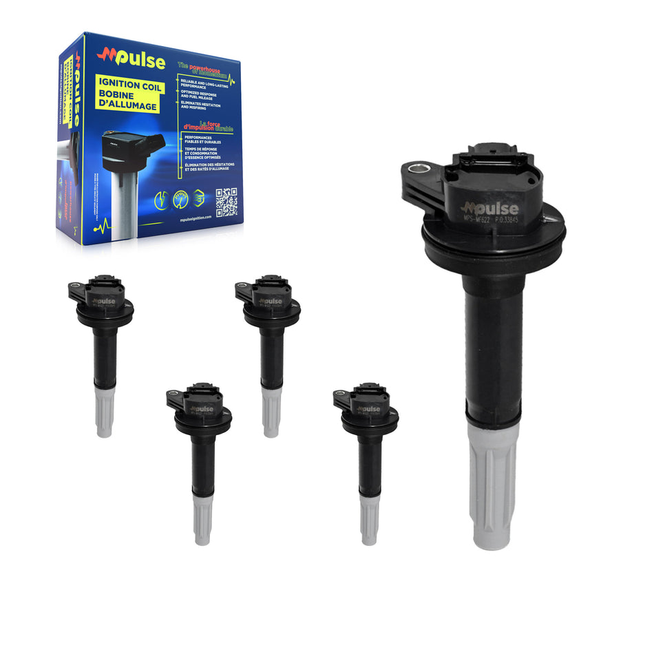 Ignition Coil (5 Pack) For Ford F-150 Mustang 5.0L KMP-100639