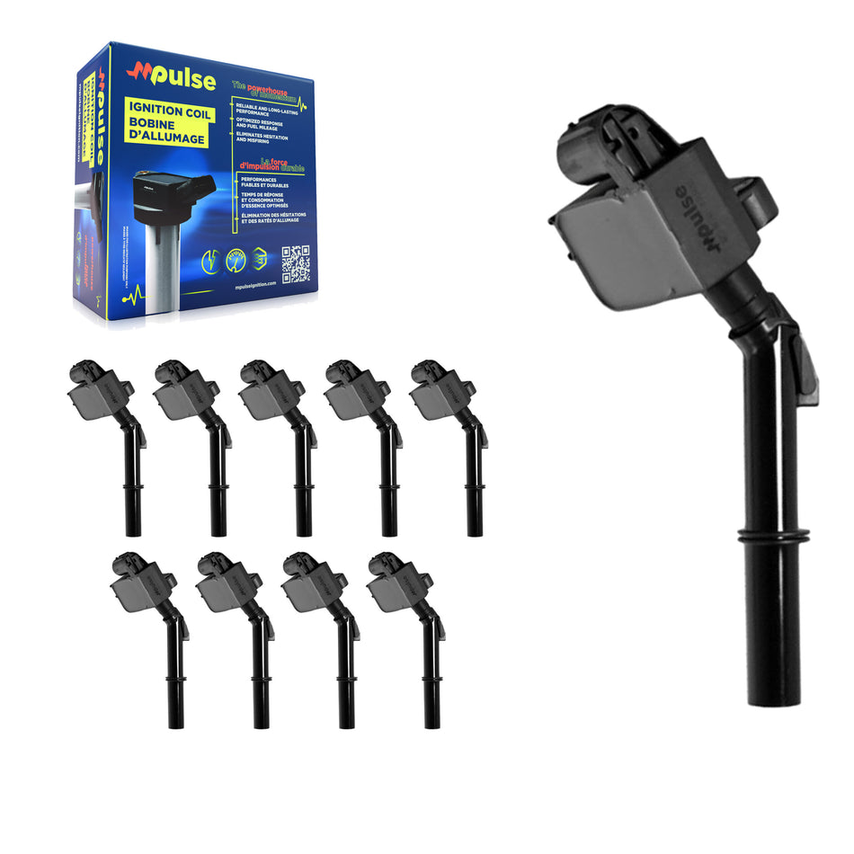 Ignition Coil (10 Pack) For Mercedes-Benz ML350 C300 GLK350 C350 E350 S550 CLS550 E550 S KMP-100860