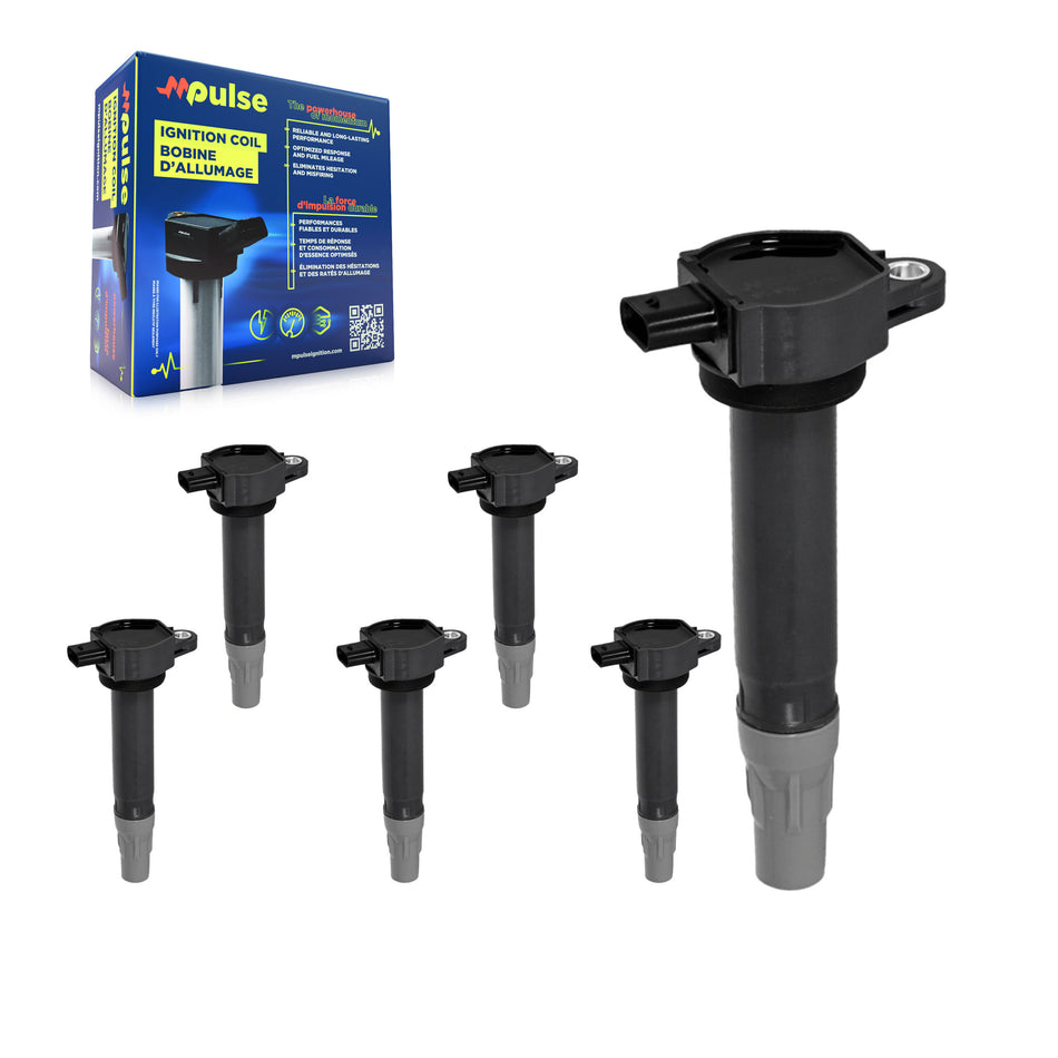 Ignition Coil (6 Pack) For Dodge Grand Caravan Chrysler Journey Sebring 300 Charger Nitro KMP-100935
