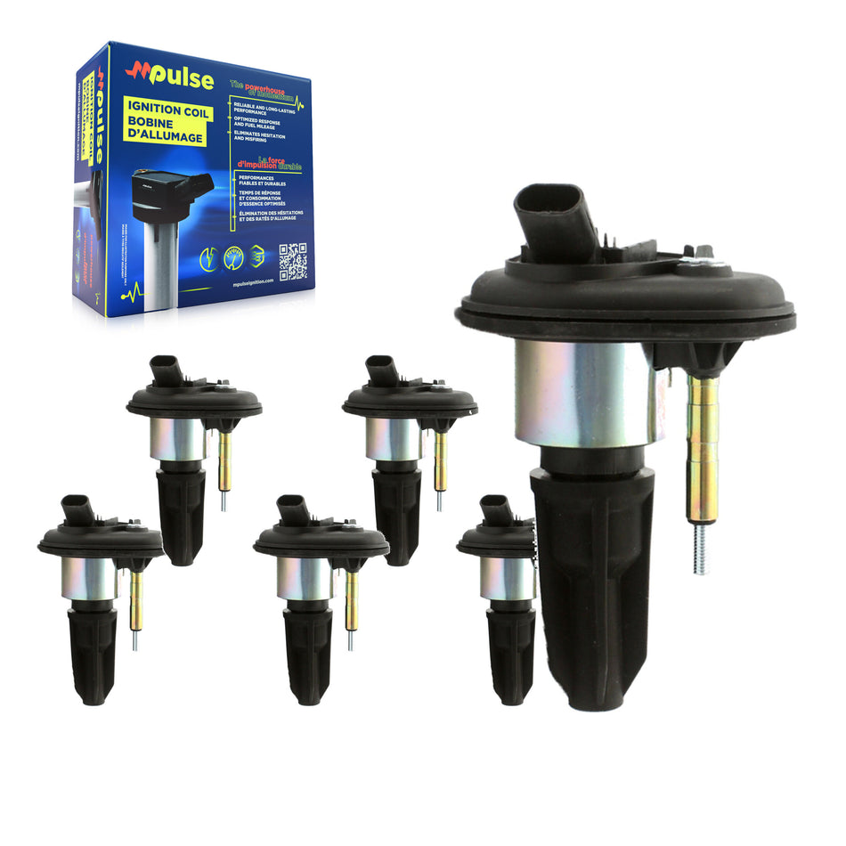 Ignition Coil (6 Pack) For GMC Chevrolet Colorado Canyon Envoy Trailblazer Hummer H3 XL KMP-100948