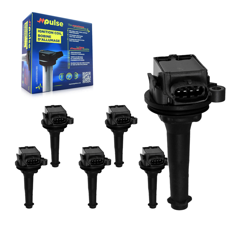Ignition Coil (6 Pack) For Volvo V70 XC70 S60 XC90 S80 S70 C70 KMP-101041