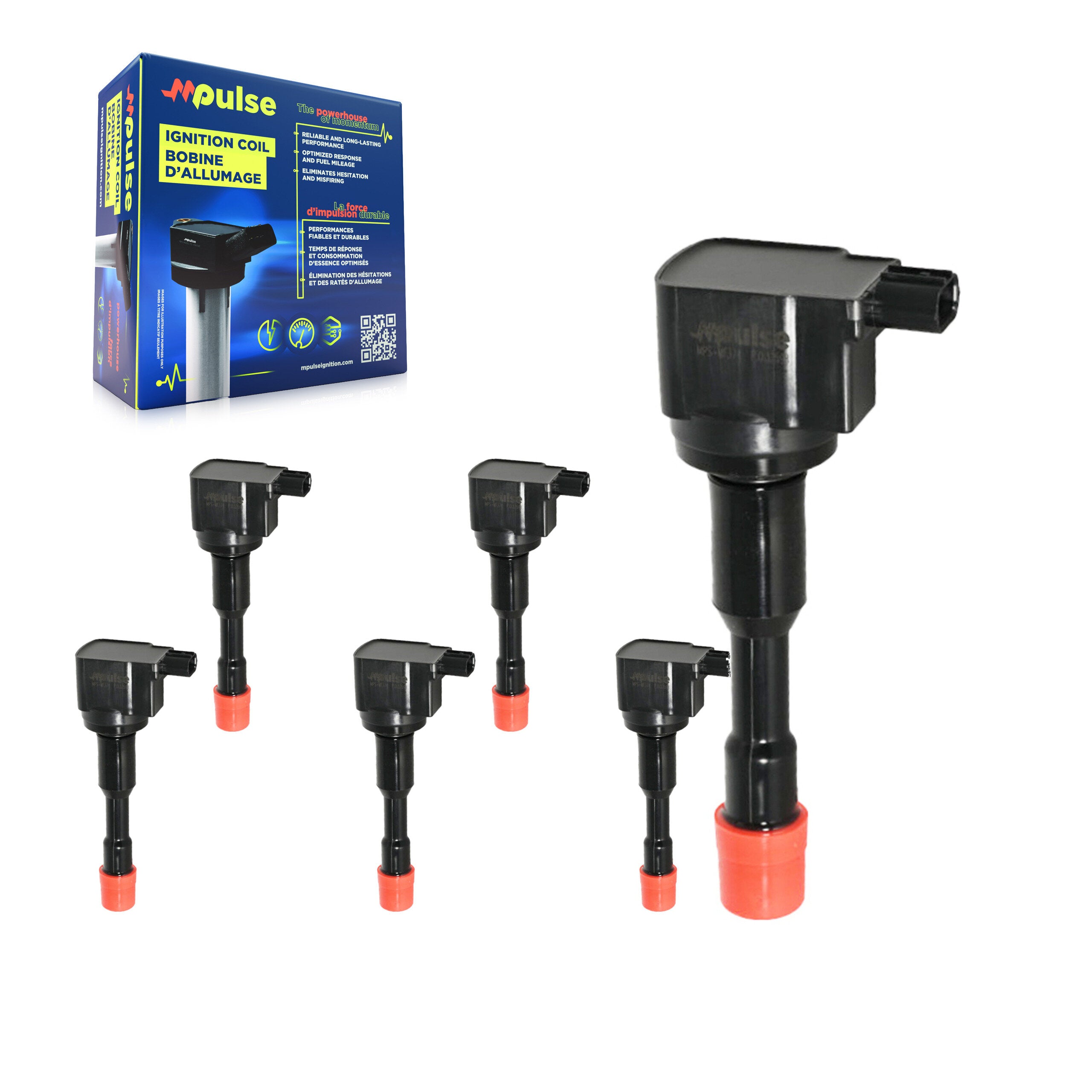 Ignition Coil (6 Pack) For 2006-2011 Honda Civic 1.3L KMP-101046