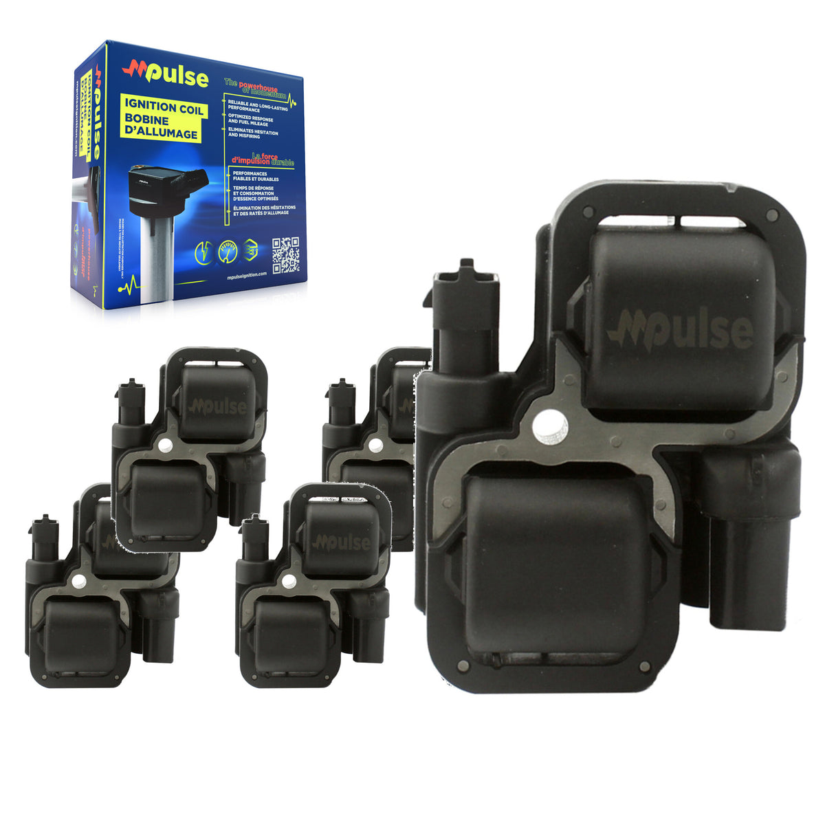 Ignition Coil (6 Pack) For Mercedes-Benz B200 E320 Chrysler Crossfire C240 SL500 CLK320 KMP-101074