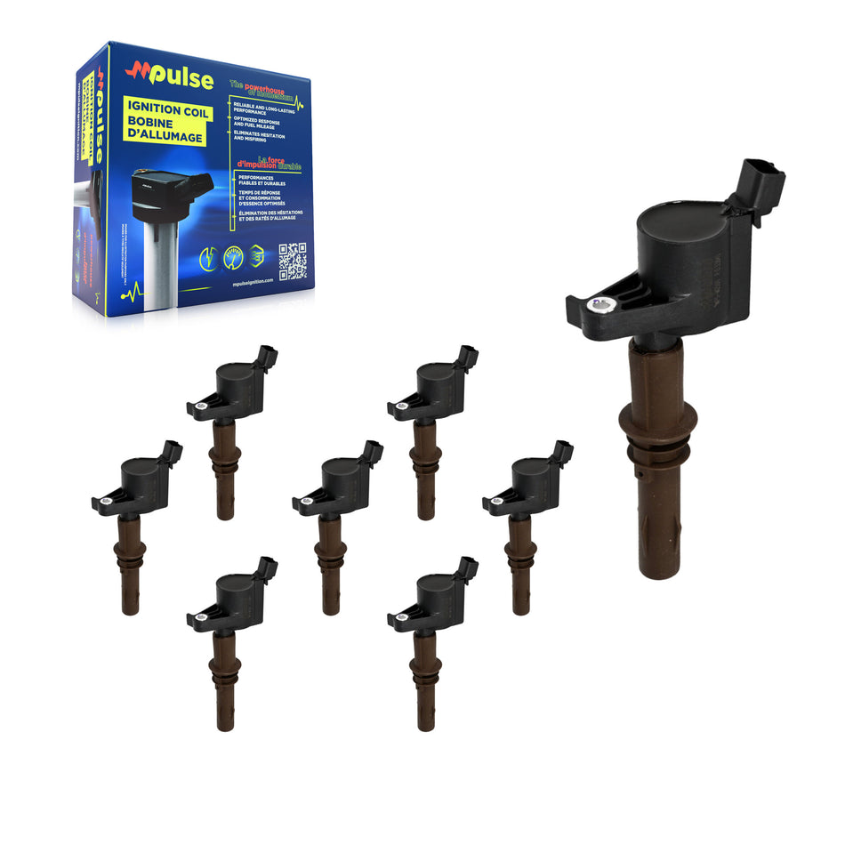 Ignition Coil (8 Pack) For Ford F-150 F-350 Super Duty F-250 Mustang Expedition Explorer KMP-101200