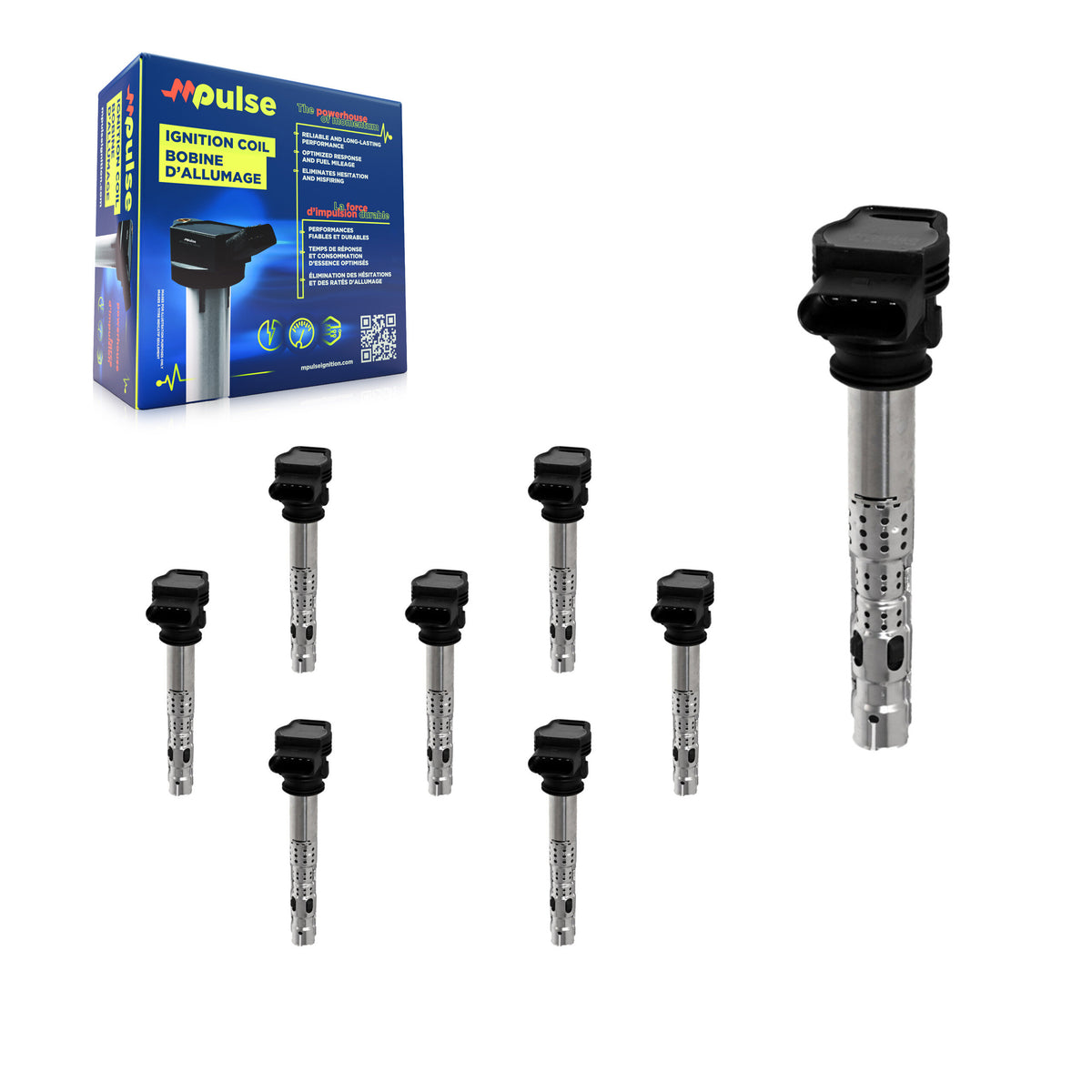 Ignition Coil (8 Pack) For Volkswagen Jetta Audi Tiguan Q5 A4 Quattro Passat Golf Beetle KMP-101236