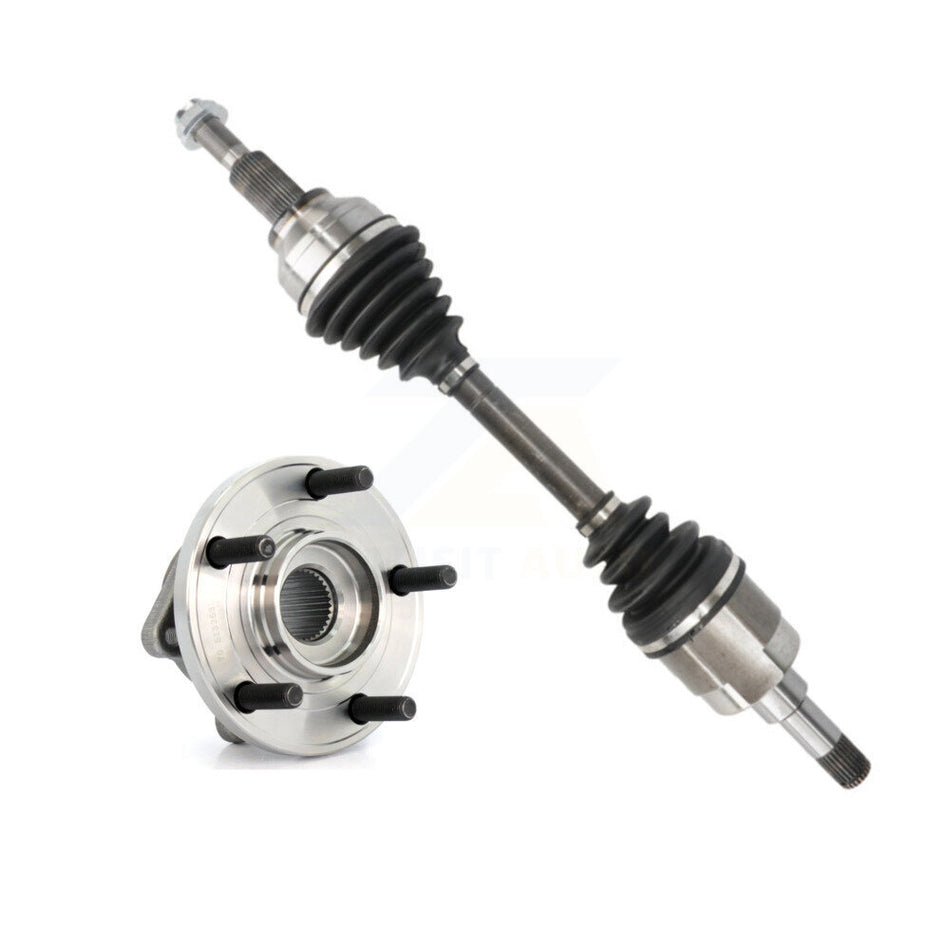 Front Left CV Axle Drive Shaft And Hub Bearing Kit For Chrysler 200 Dodge Avenger Sebring KN7-100015