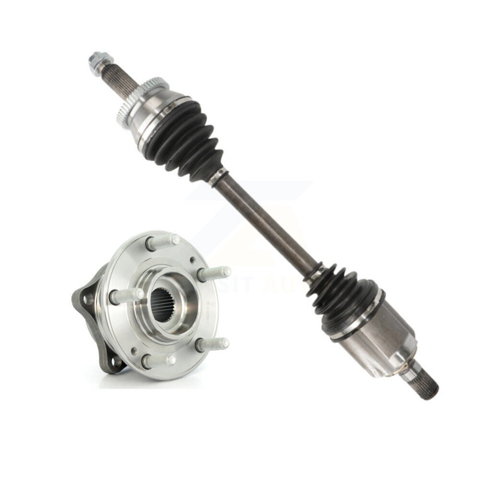Front Left CV Axle Drive Shaft And Wheel Hub Bearing Kit For Kia Sorento Hyundai Santa Fe KN7-100056