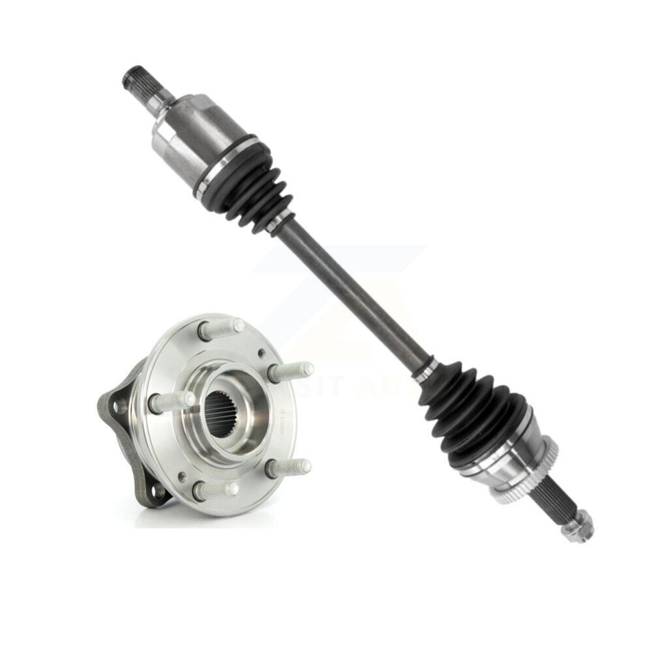 Front Left CV Axle Shaft And Hub Bearing Kit For Hyundai Santa Fe Sport Kia Sorento 2.4L KN7-100059