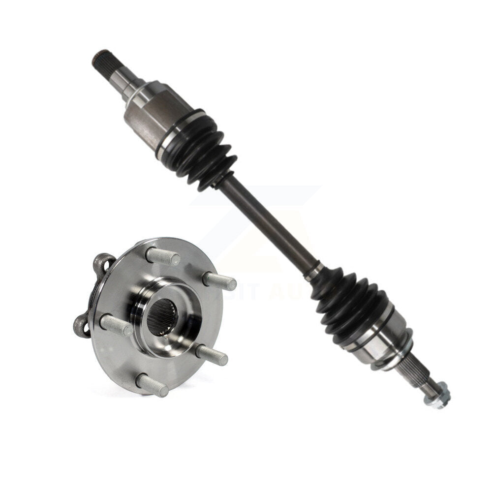 Front Left CV Axle Drive Shaft And Complete Hub Bearing Assembly Kit For Mazda CX-5 6 KN7-100092