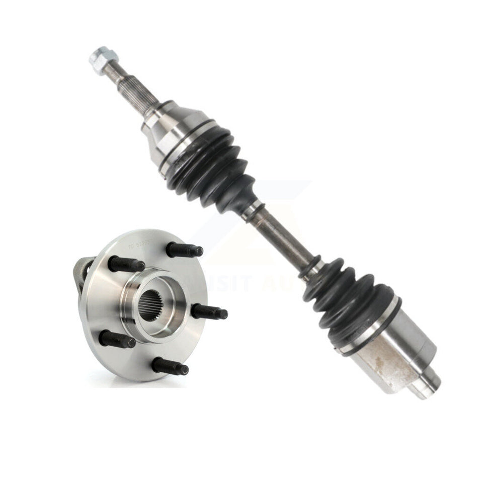 Front Left CV Axle Drive Shaft And Complete Hub Bearing Assembly Kit For Chevrolet HHR KN7-100097
