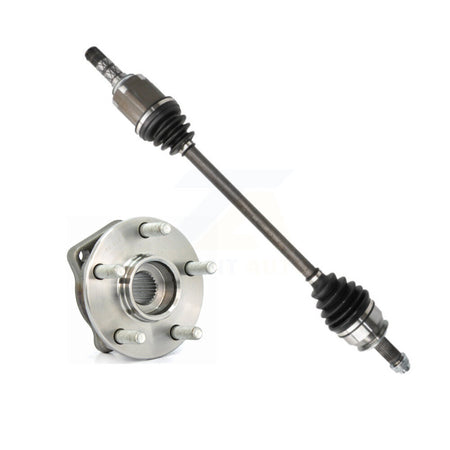 Front Left CV Axle Drive Shaft And Wheel Hub Bearing Kit For Subaru Forester Impreza WRX KN7-100102