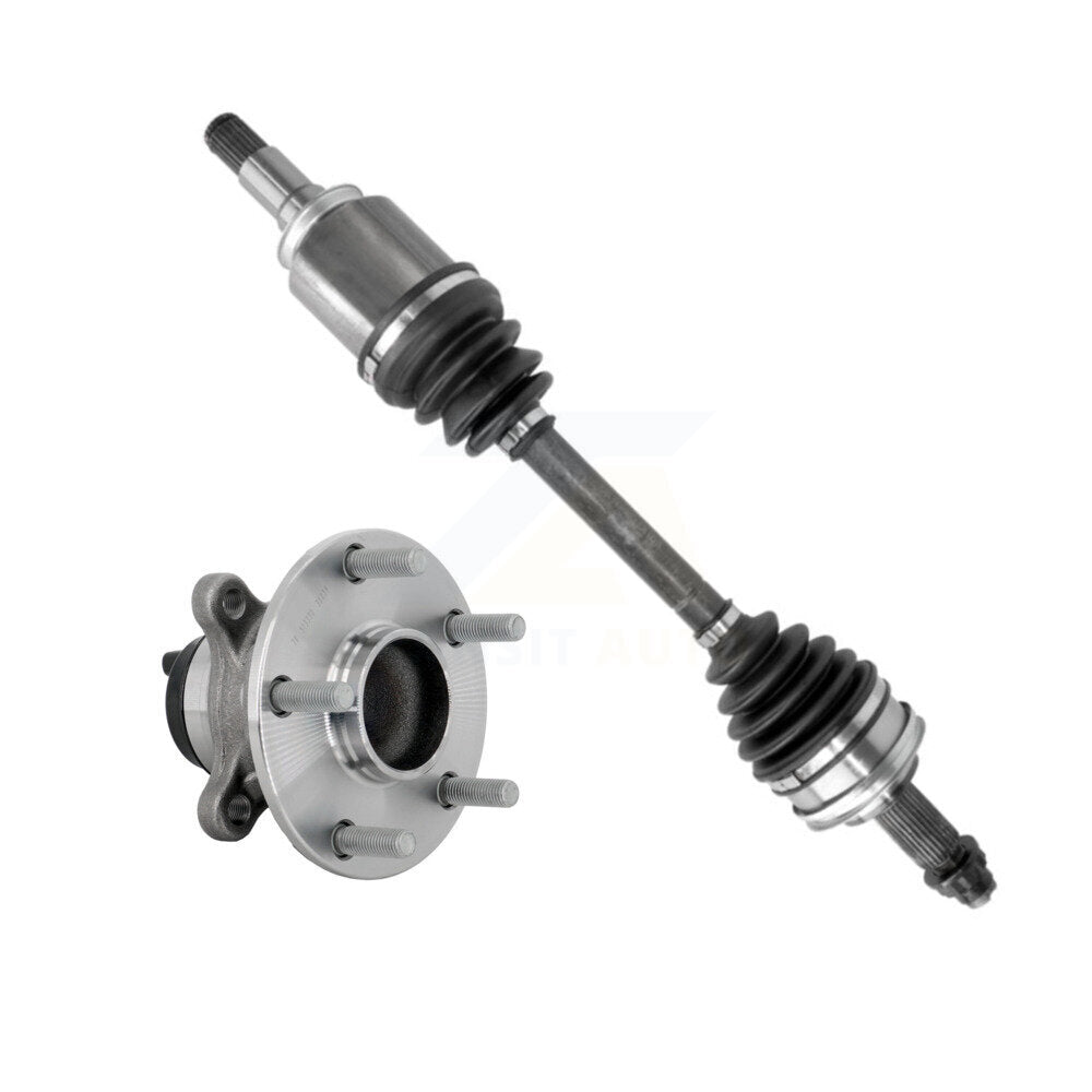 Front Left CV Axle Drive Shaft And Complete Hub Bearing Assembly Kit For Lexus IS200t KN7-100107