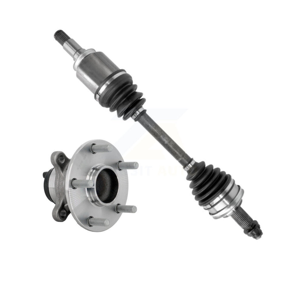 Front Left CV Axle Drive Shaft And Complete Hub Bearing Assembly Kit For Lexus IS200t KN7-100107