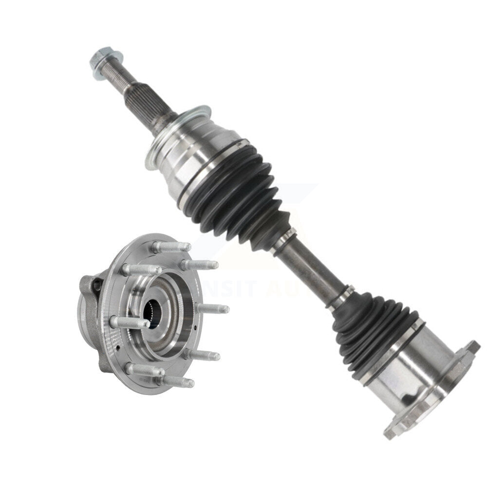 Front Left CV Axle Shaft And Bearing Kit For Chevrolet GMC Silverado 2500 HD Sierra 3500 KN7-100119