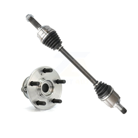 Front Left CV Axle Drive Shaft And Hub Bearing Assembly Kit For Honda Pilot Acura MDX KN7-100123