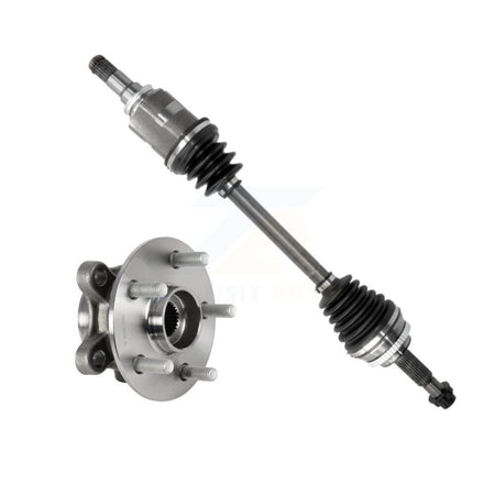 Front Left CV Axle Drive Shaft And Complete Hub Bearing Assembly Kit For Toyota Corolla KN7-100126