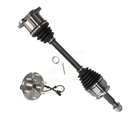Front Left CV Axle Drive Shaft And Hub Bearing Assembly Kit For Nissan TITAN Armada 4WD KN7-100129