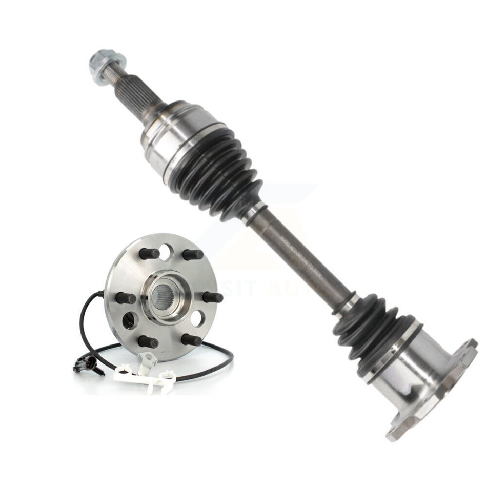 Front Left CV Axle Shaft And Hub Bearing Kit For K1500 Chevrolet GMC Yukon Tahoe Cadillac KN7-100134