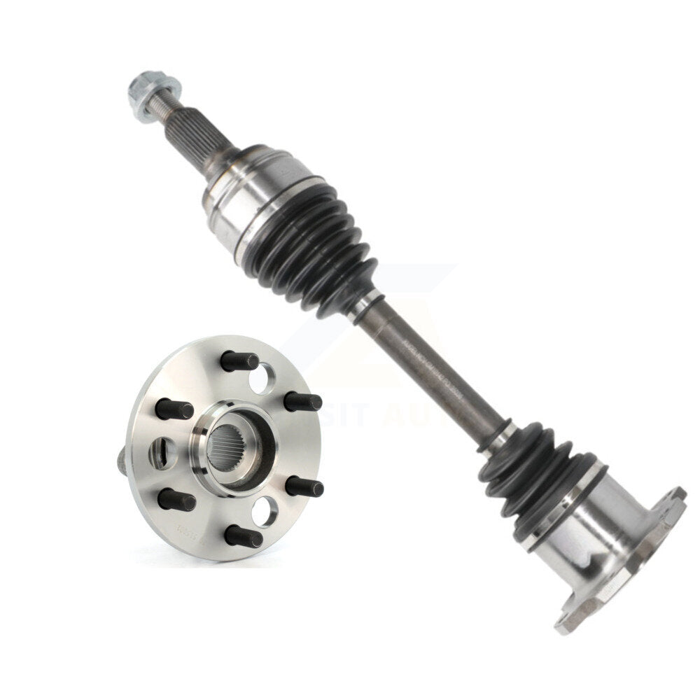 Front Left CV Axle Drive Shaft And Wheel Hub Bearing Assembly Kit For K1500 Chevrolet GMC KN7-100135