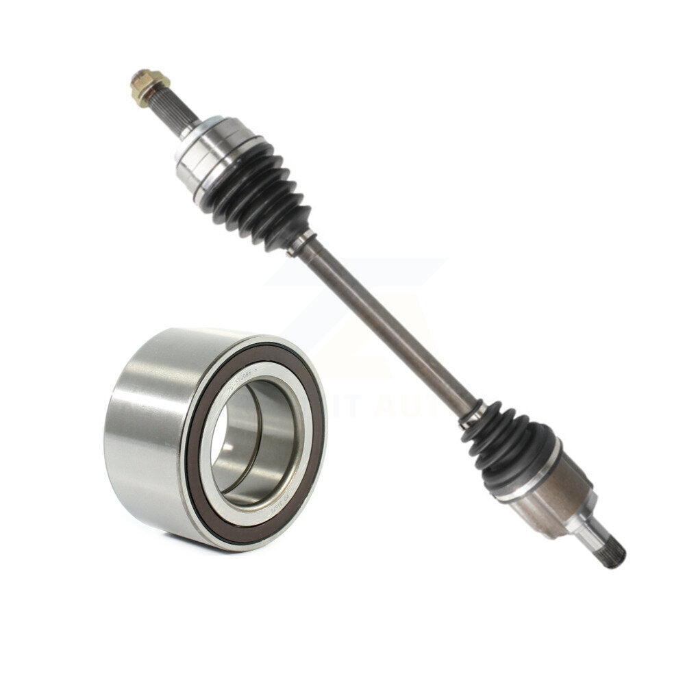 Front Left CV Axle Drive Shaft Assembly And Bearing Kit For 2006-2014 Honda Ridgeline KN7-100164