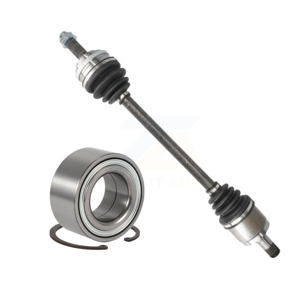 Front Left CV Axle Drive Shaft Assembly And Bearing Kit For 1999-2004 Honda Odyssey FWD KN7-100165