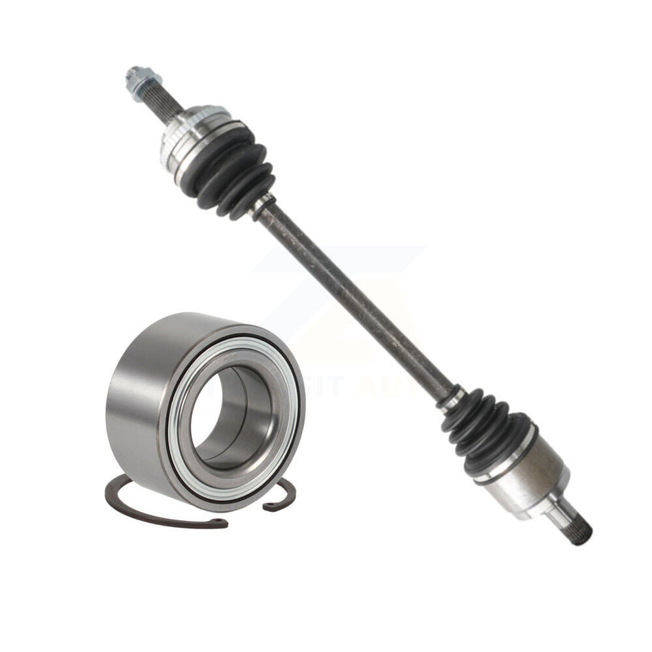 Front Left CV Axle Drive Shaft Assembly And Bearing Kit For 1999-2004 Honda Odyssey FWD KN7-100165