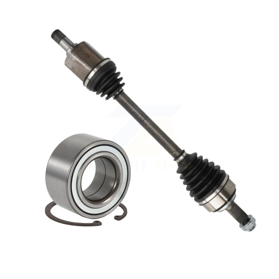 Front Left CV Axle Drive Shaft Complete Assembly And Wheel Bearing Kit For Honda CR-V KN7-100192