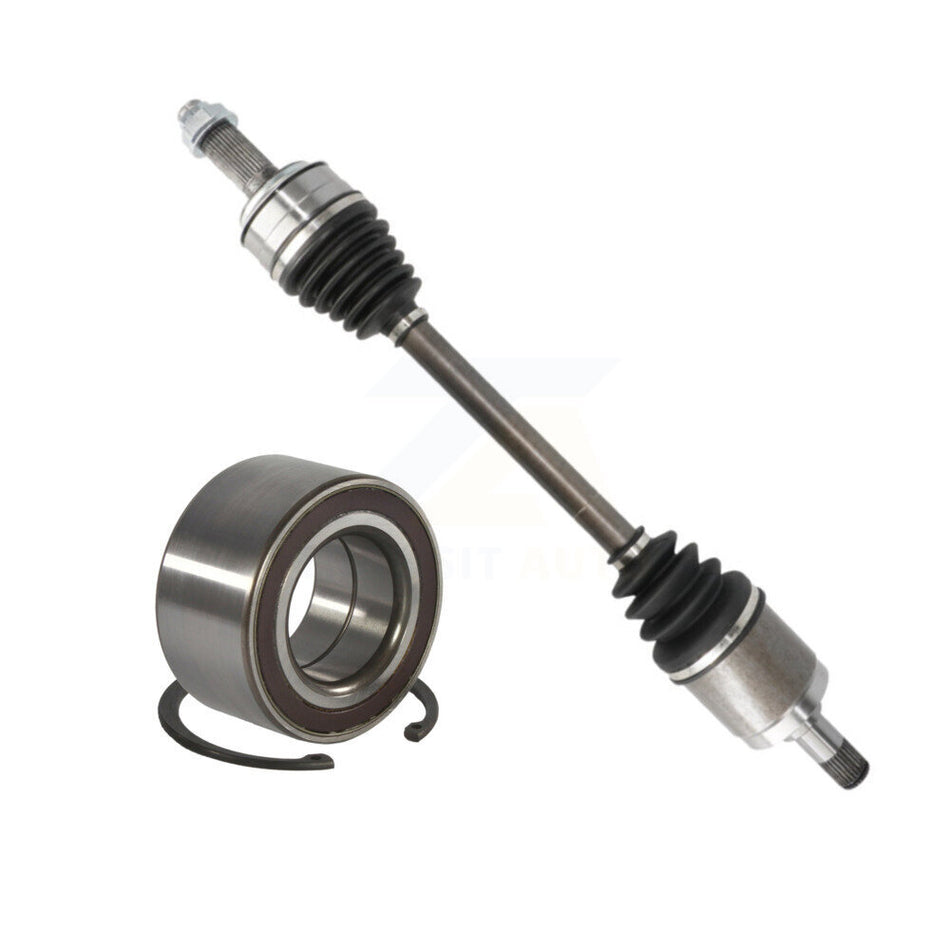Front Left CV Axle Drive Shaft Complete Assembly And Wheel Bearing Kit For Honda CR-V KN7-100212