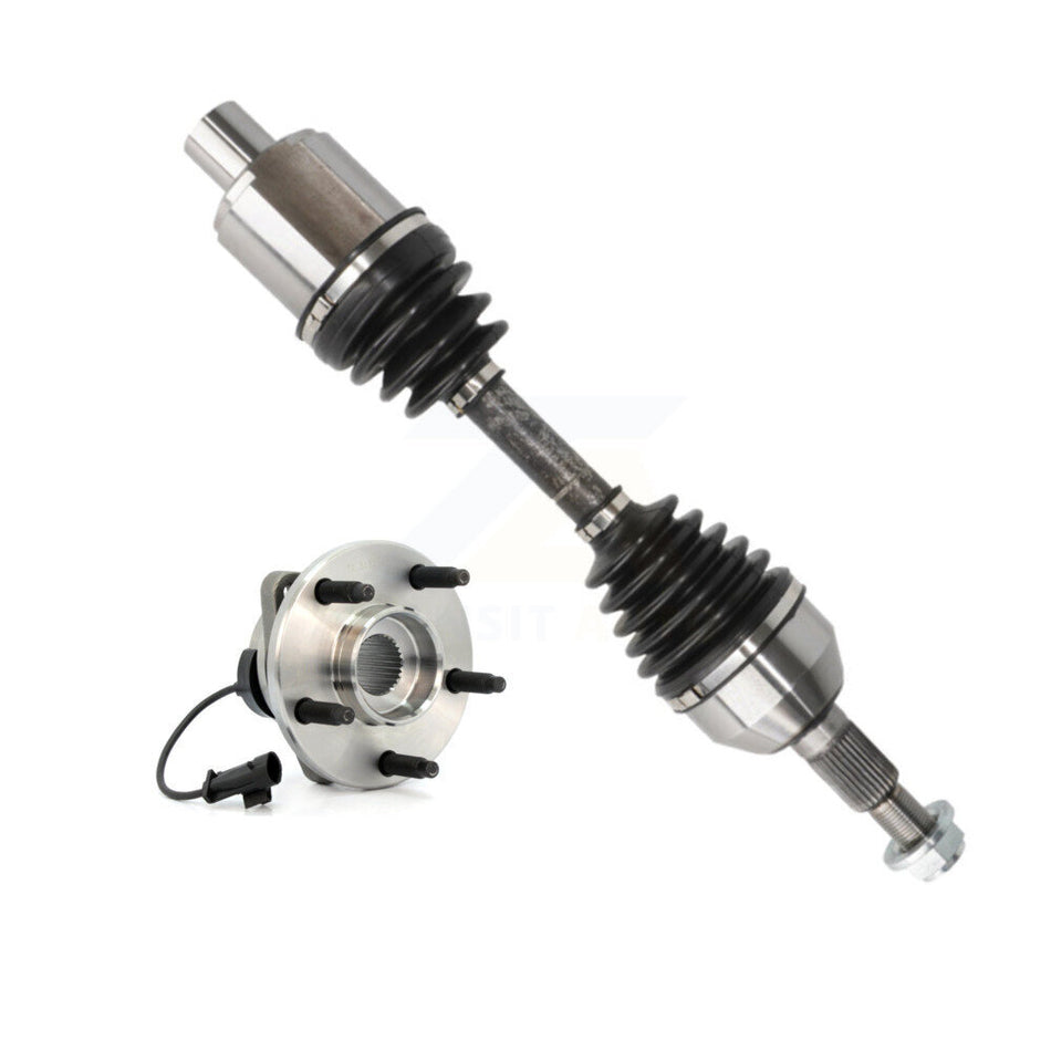 Front Right CV Axle Shaft And Hub Bearing Kit For Chevrolet Malibu Pontiac G6 Saturn Aura KN7-100235