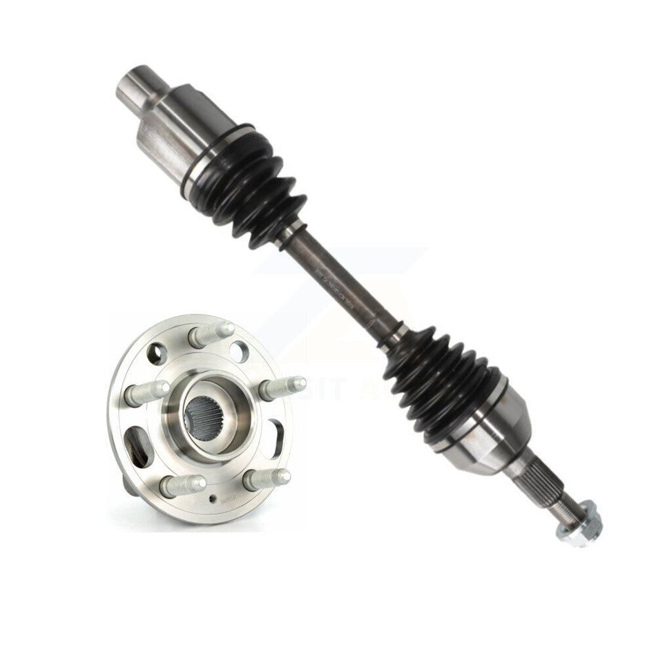 Front Right CV Axle Drive Shaft And Hub Bearing Kit For Chevrolet Equinox GMC Terrain KN7-100237