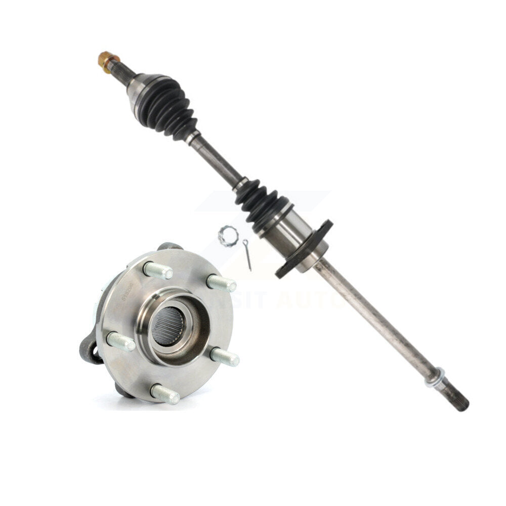 Front Right CV Axle Drive Shaft And Complete Hub Bearing Assembly Kit For Nissan Altima KN7-100244