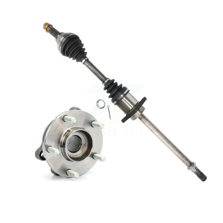 Front Right CV Axle Drive Shaft And Complete Hub Bearing Assembly Kit For Nissan Altima KN7-100244