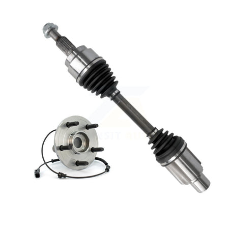 Front Right CV Axle Drive Shaft And Wheel Hub Bearing Assembly Kit For Ram 1500 Dodge 4WD KN7-100265