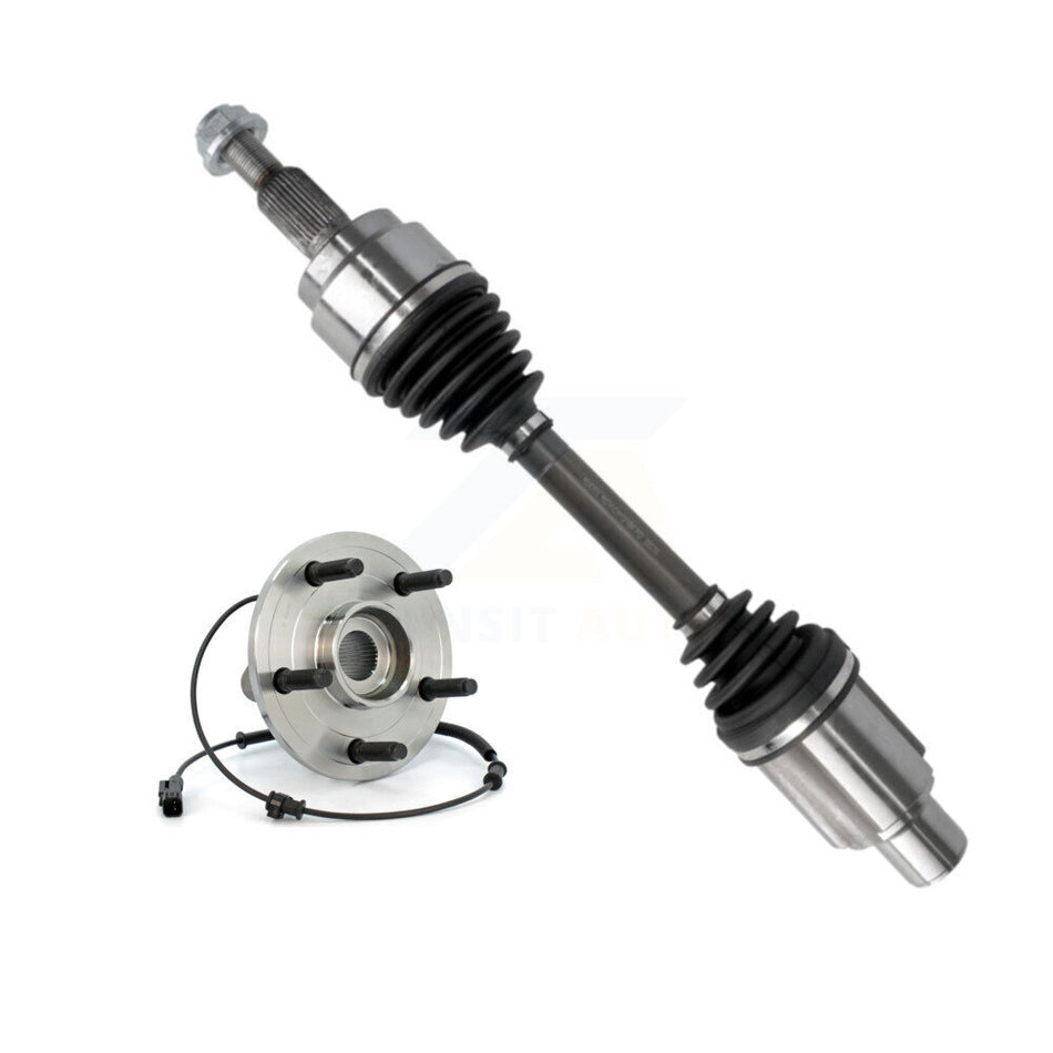 Front Right CV Axle Drive Shaft And Wheel Hub Bearing Assembly Kit For Ram 1500 Dodge 4WD KN7-100265