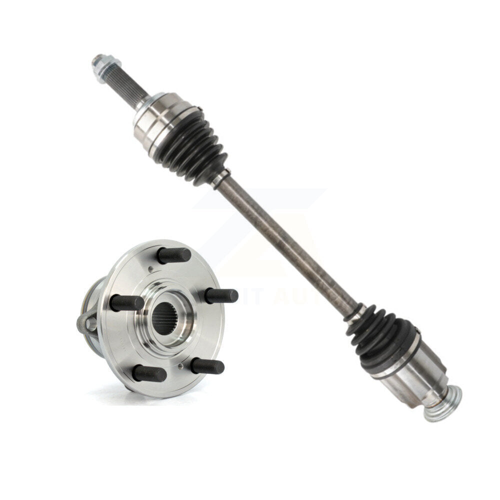 Front Right CV Axle Drive Shaft And Hub Bearing Assembly Kit For Acura MDX Honda Pilot KN7-100279