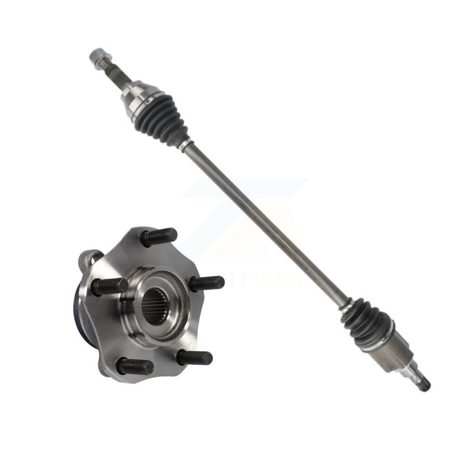 Front Right CV Axle Drive Shaft And Complete Hub Bearing Assembly Kit For Nissan Sentra KN7-100297