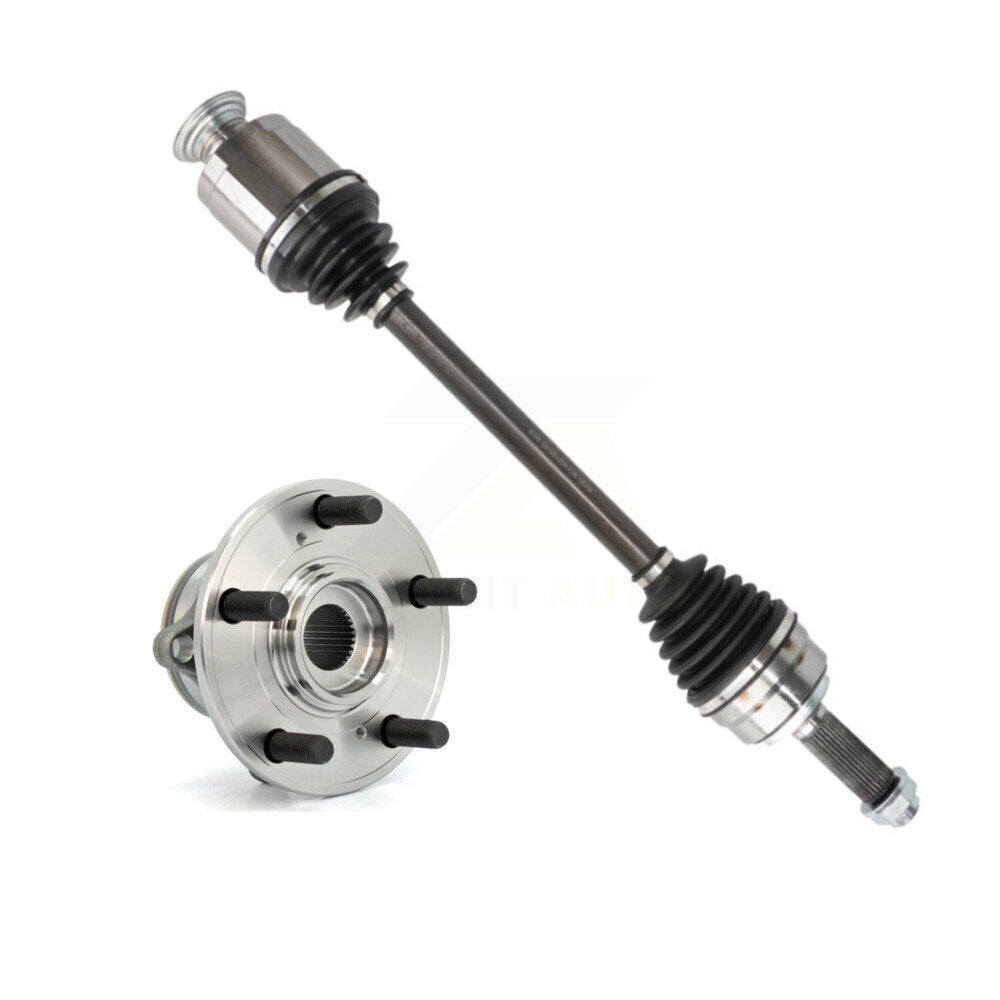 Front Right CV Axle Drive Shaft And Hub Bearing Assembly Kit For 2010-2013 Acura MDX ZDX KN7-100321