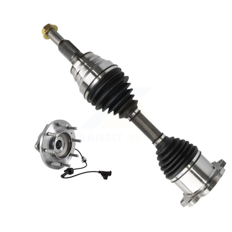 Front Right CV Axle Shaft And Bearing Kit For GMC Sierra 3500 HD Chevrolet Silverado 4WD KN7-100324