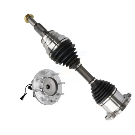 Front Right CV Axle Shaft And Bearing Kit For GMC Sierra 3500 HD Chevrolet Silverado RWD KN7-100325