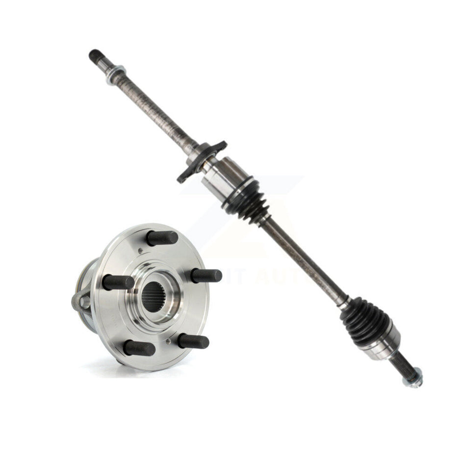 Front Right CV Axle Shaft Bearing Kit For 12-15 Honda Pilot (assembly includes jackshaft) KN7-100337