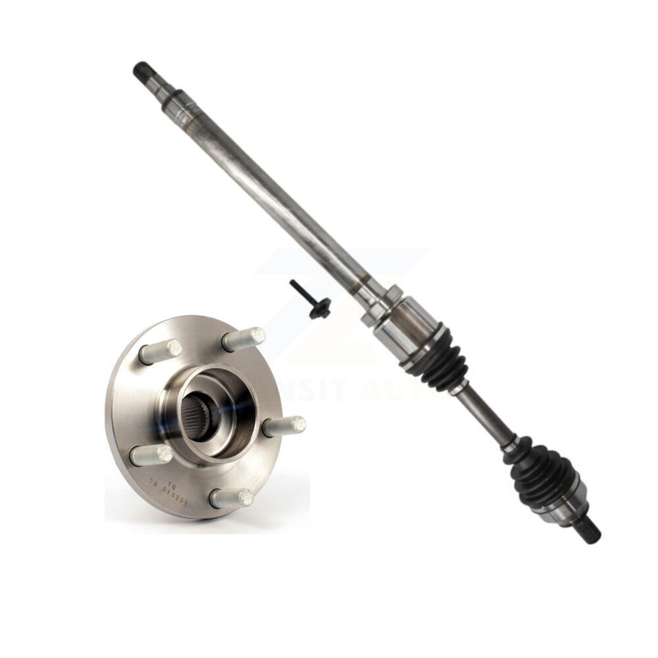 Front Right CV Axle Drive Shaft And Hub Bearing Assembly Kit For Volvo S40 C30 V50 C70 KN7-100348