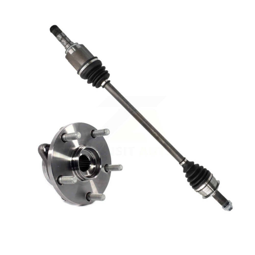 Front Right CV Axle Drive Shaft And Hub Bearing Assembly Kit For Subaru Outback Legacy KN7-100351