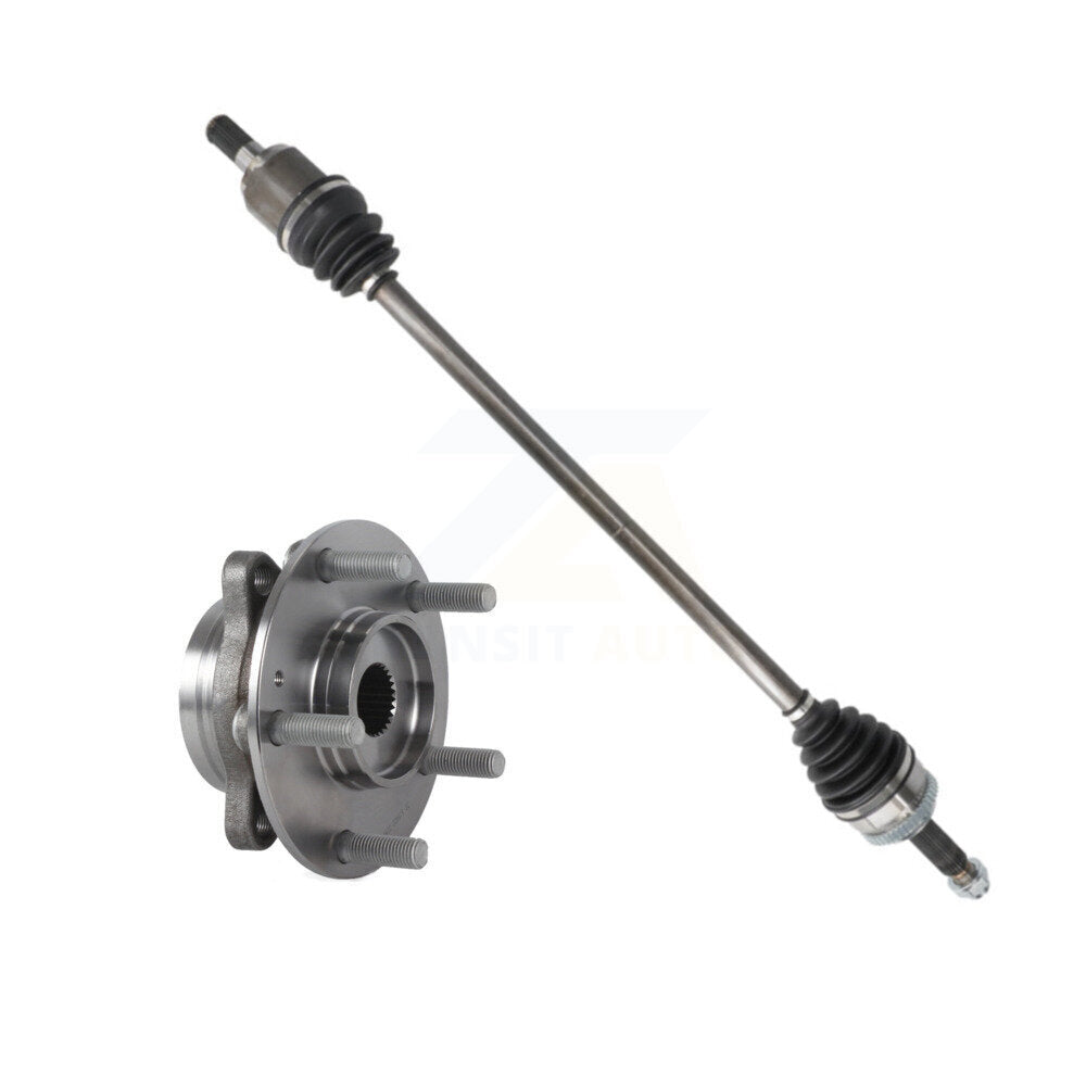 Front Right CV Axle Drive Shaft And Wheel Hub Bearing Assembly Kit For Hyundai Elantra GT KN7-100359