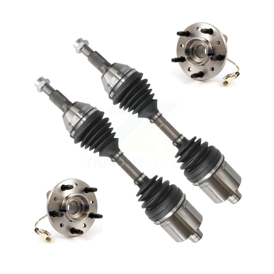 Front CV Axle Shaft & Bearing Kit For Pontiac Grand Am Chevrolet Malibu Oldsmobile Alero KN7-100367