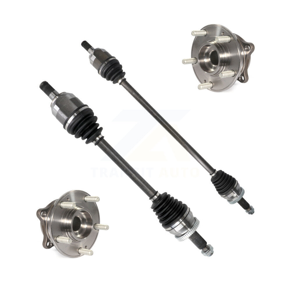 Front CV Axle Drive Shaft And Hub Bearing Assembly Kit For Hyundai Sonata Kia Optima KN7-100377