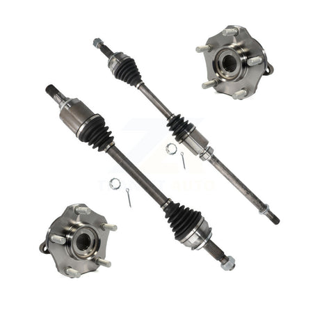 Front CV Axle Shaft Bearing Kit For Nissan Rogue FWD with 2.5L Automatic CVT transmission KN7-100384