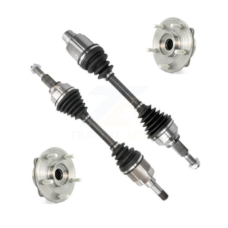 Front CV Axle Drive Shaft And Hub Bearing Kit For 2009-2019 Dodge Journey FWD with 2.4L KN7-100388