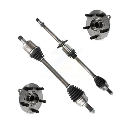 Front CV Axle Drive Shaft And Complete Wheel Hub Bearing Assembly Kit For Honda Odyssey KN7-100392