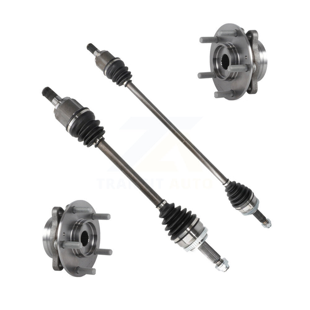 Front CV Axle Drive Shaft And Complete Hub Bearing Assembly Kit For Hyundai Elantra GT KN7-100396